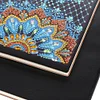 DIY Mandala Special Shaped Diamond Painting 50 Pages A5 Diary Book Notebook