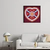 Diamond Painting-DIY Full Round Drill Football Team Logo