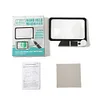 5x Portable Magnifier 48 LED Lights Dimmable Reading Magnifier for Books Reading