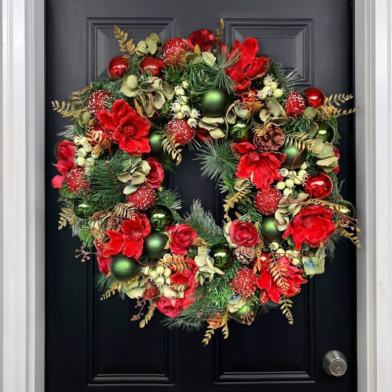 Stunning Vintage Christmas Wreath-🔥HOT SALE🔥49% OFF