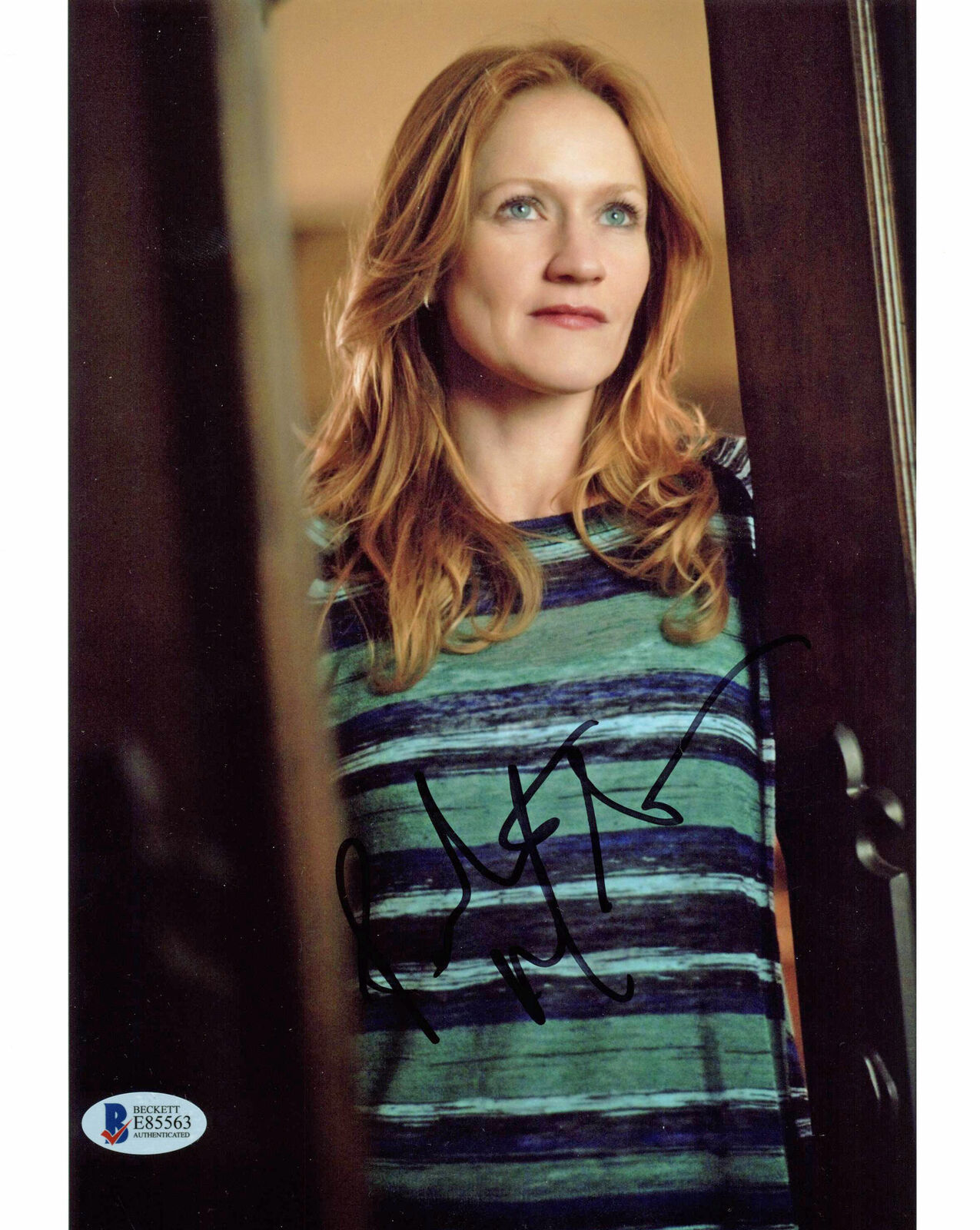 Paula Malcomson Ray Donovan Authentic Signed 8x10 Photo Poster painting Autographed BAS #E85563