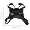 Chest Rig Bag Lightweight Front Chest Pack Outdoor Hiking Bag for Cycling
