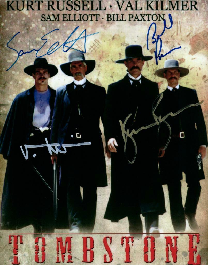 Kurt Russell Kilmer Paxton +1 signed 8x10 Picture nice autographed Photo Poster painting COA