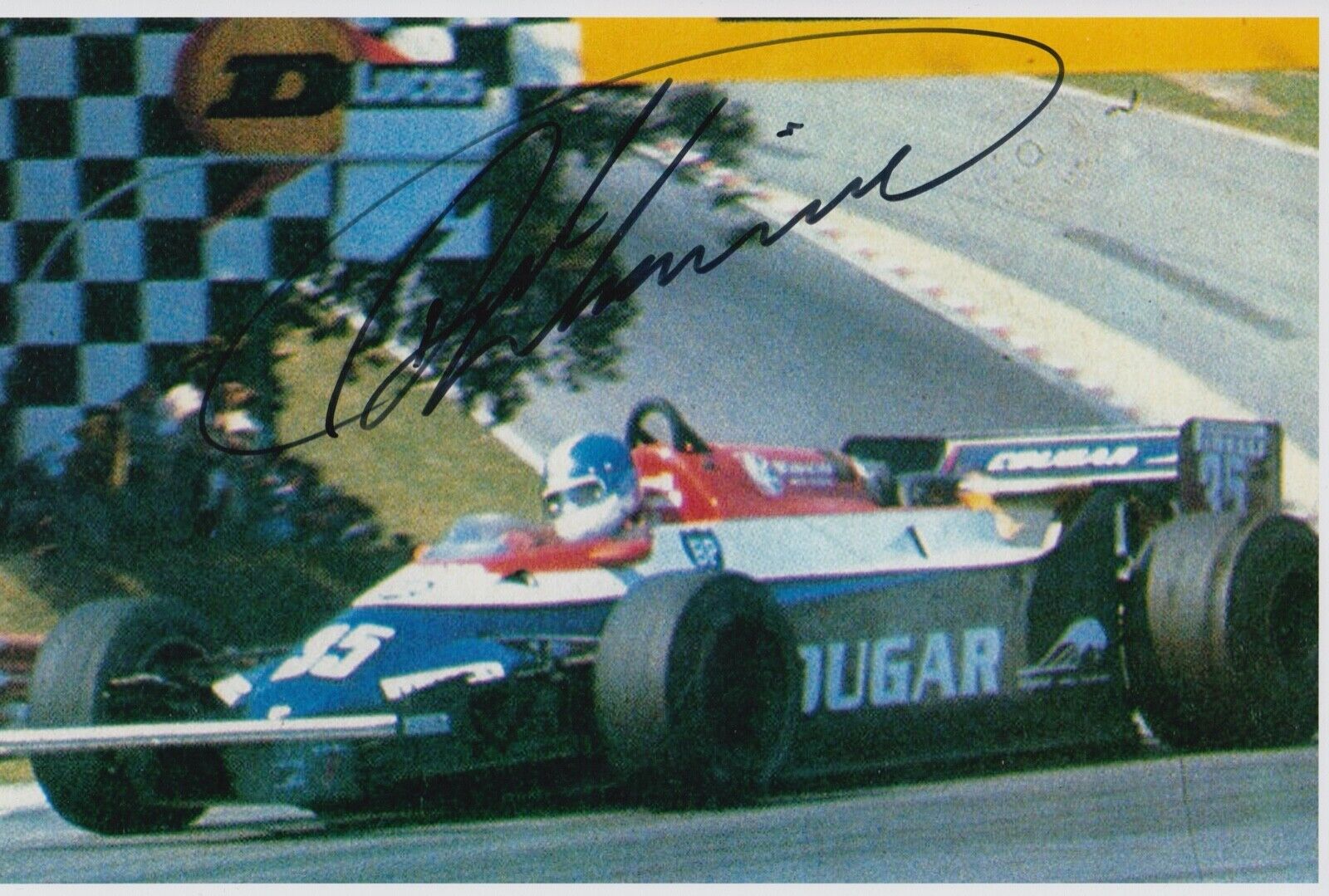 Derek Warwick Hand Signed 12x8 Photo Poster painting F1 Autograph Formula 1