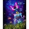 >SALE<6pcs 5D DIY Full Round Drill Diamond Painting Animal Butterfly Decor Art 30x40cm
