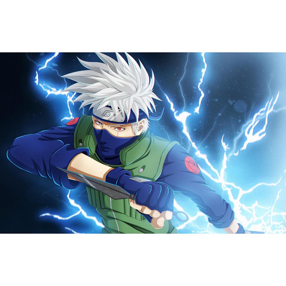 

45*30CM - Round Drill Diamond Painting - Anime Ninja, 501 Original