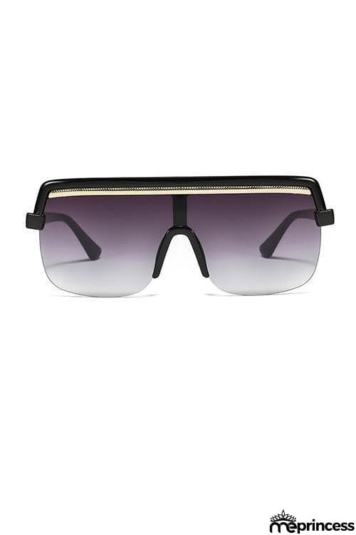 Metal Oversized Sunglasses