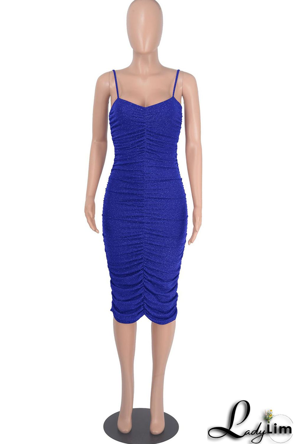 Purple Sexy Solid Split Joint Fold Spaghetti Strap One Step Skirt Dresses