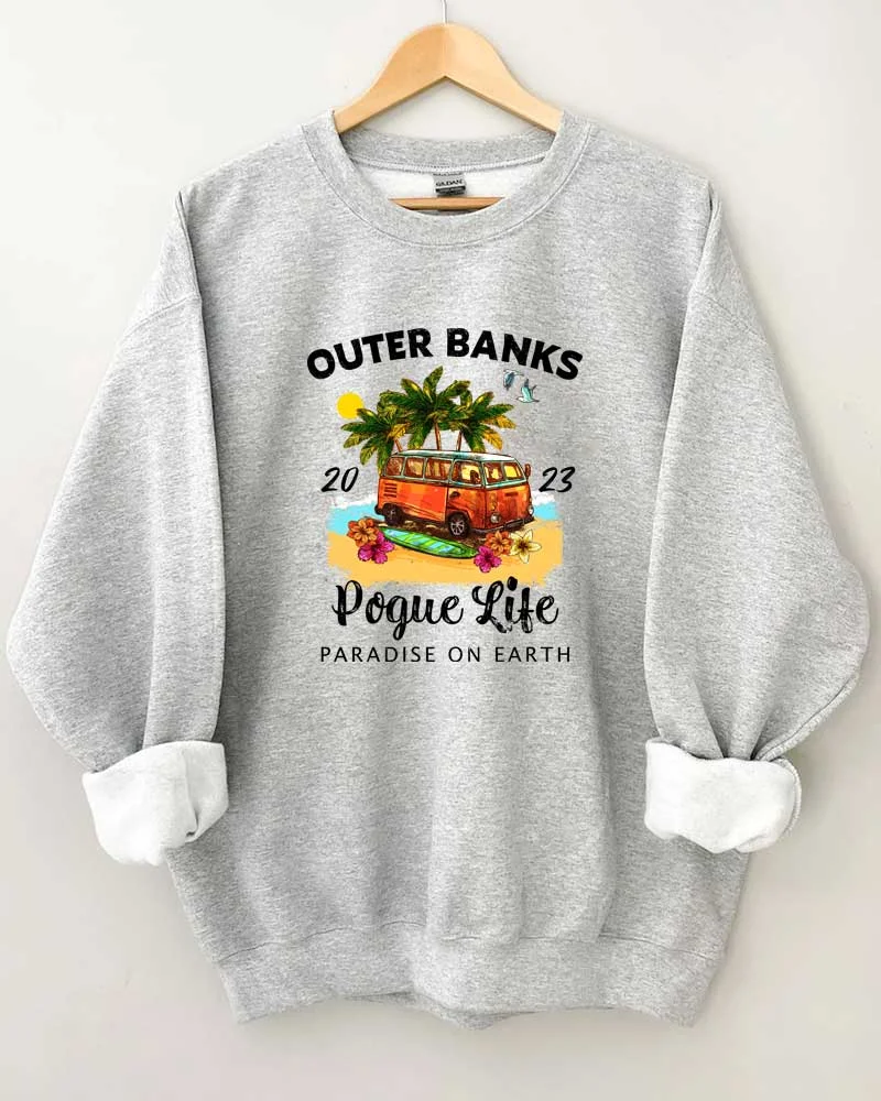 Outer Banks Pogue life 2023 Vintage Crewneck Sweatshirt