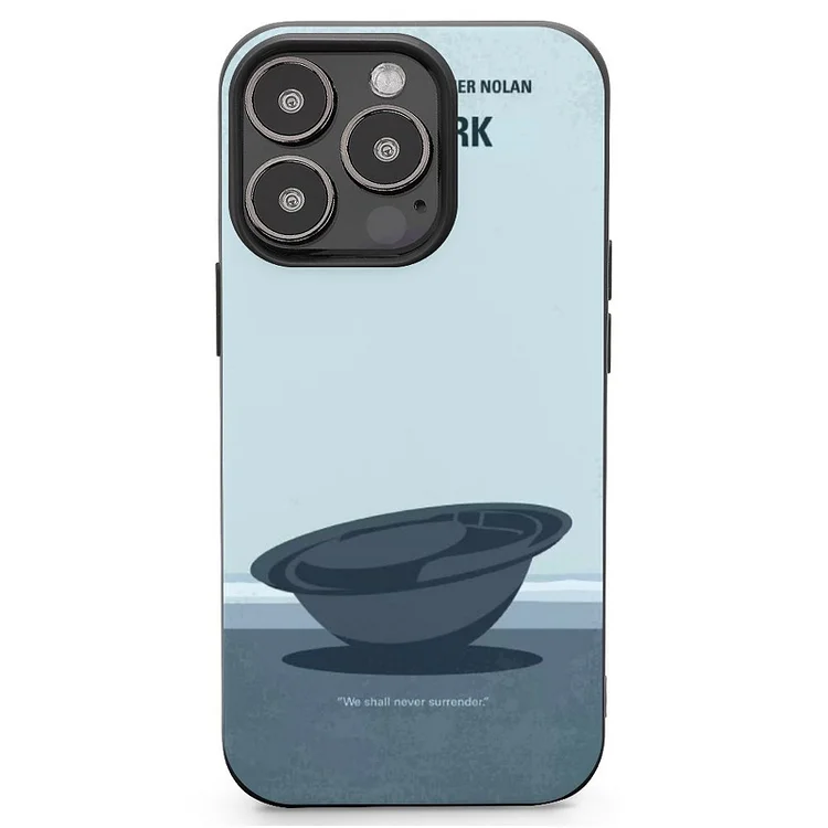 Dunkirk Minimal Movie Poster Mobile Phone Case Shell For IPhone 13 and iPhone14 Pro Max and IPhone 15 Plus Case - Heather Prints Shirts