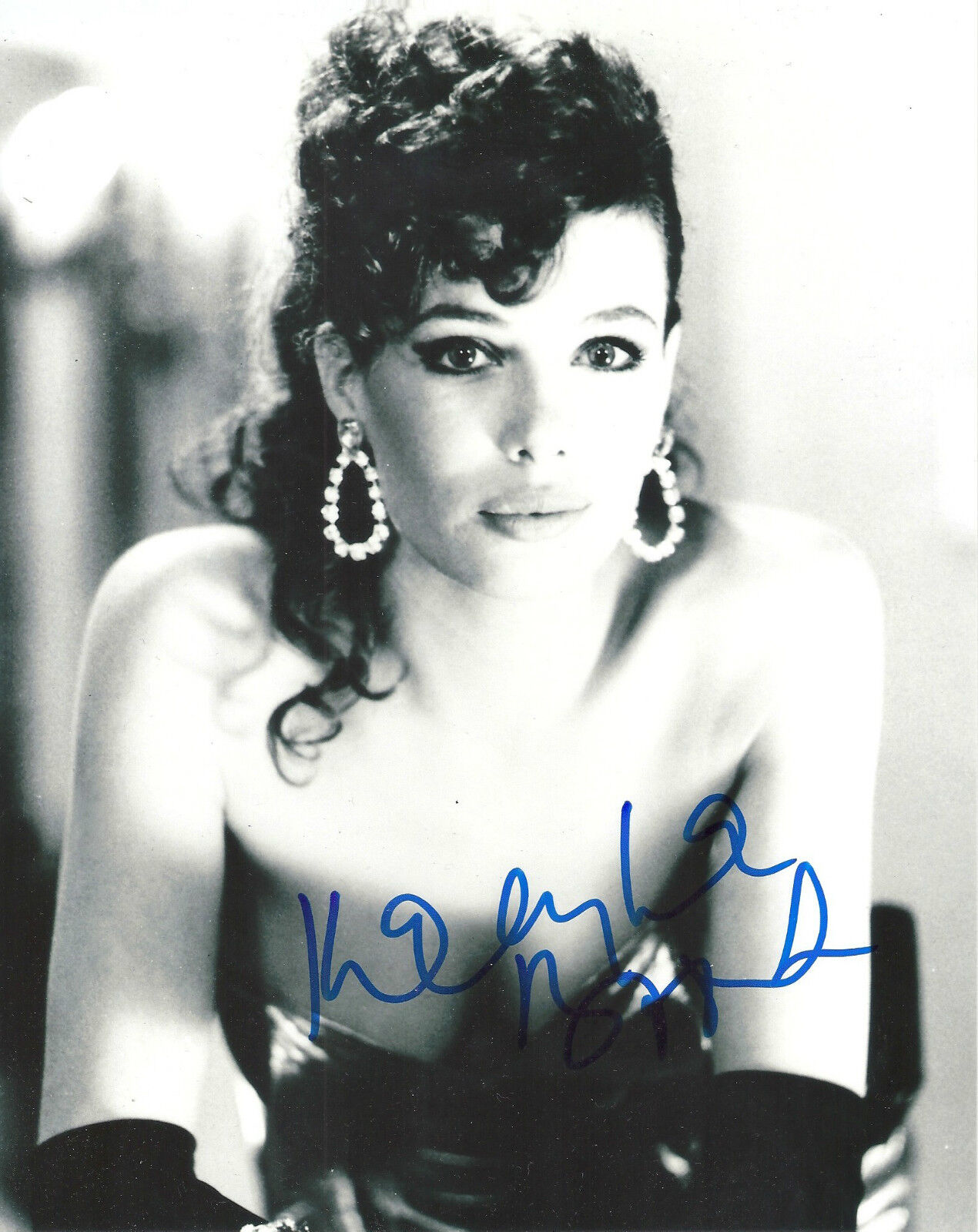 KELLY LEBROCK 'WIERD SCIENCE' LISA SIGNED 8X10 PICTURE *COA 3