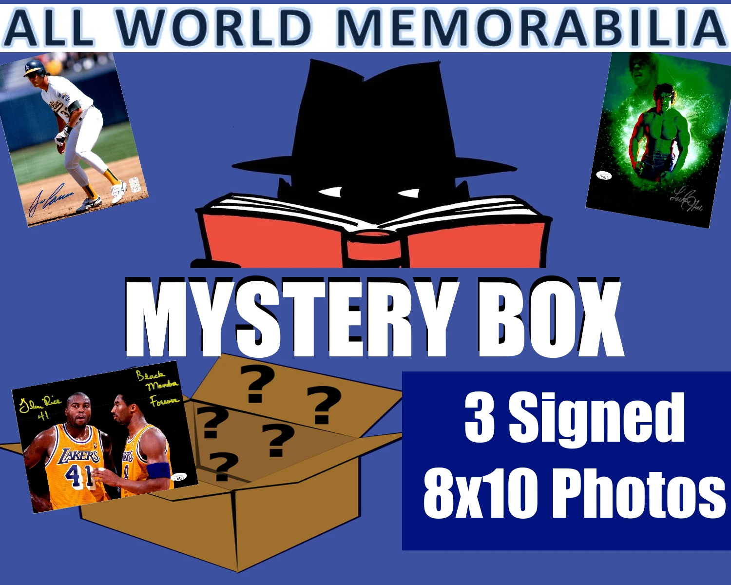 AWM Mystery 8x10 Pack - 3 TOTAL AUTOGRAPHED Photo Poster paintingS PER BOX - YOU HAVE TO SEE!