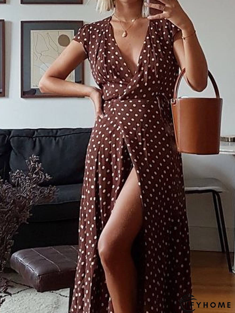 Regular Fit Vacation Dress | IFYHOME