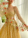 Golden Glamour Maxi Dress