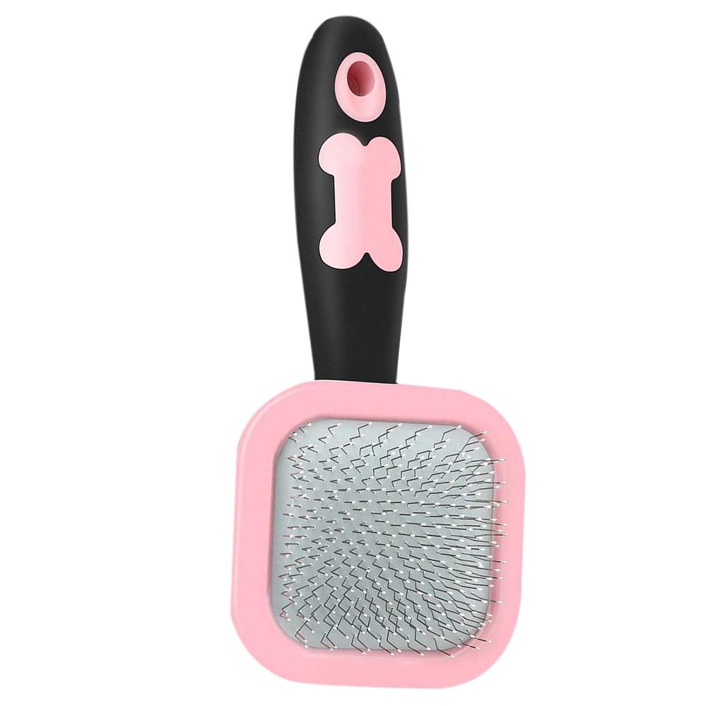 

Pet Massage Grooming Brush 360 Rotatable Hair Removal Comb for Dogs, Pink, 501 Original