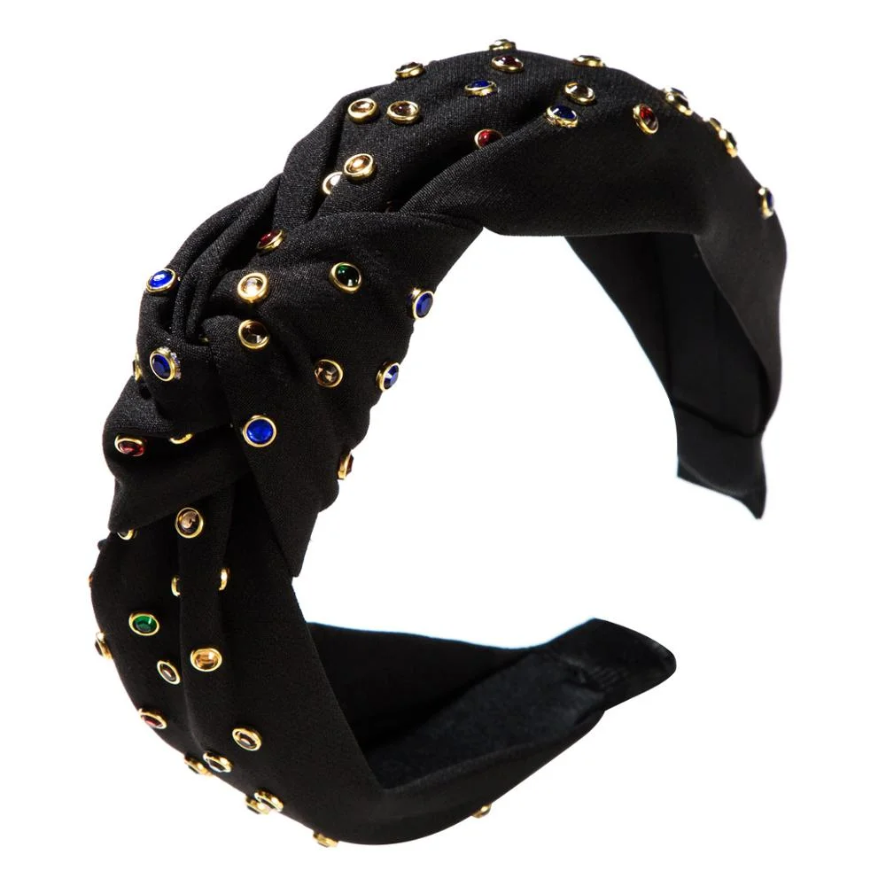 Dvacaman Korean Fashion Inlaid Pearl Velvet Bow Headbands Wide-brimmed Hairbands Women Fashion Mesh Headdress Female Head Buckle