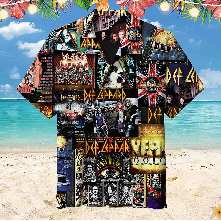 Def Leppard |Unisex Hawaiian Shirt