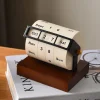 Wheel Perpetual Calendar Creative Rotating Office Desk Ornament Desk Calendar