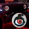 Dynamic Devil Eye Headlight Eye Number Nine Blink Car Headlight Lens LED Headlight Animation 3 Inch 12V Number Nine Car Modification