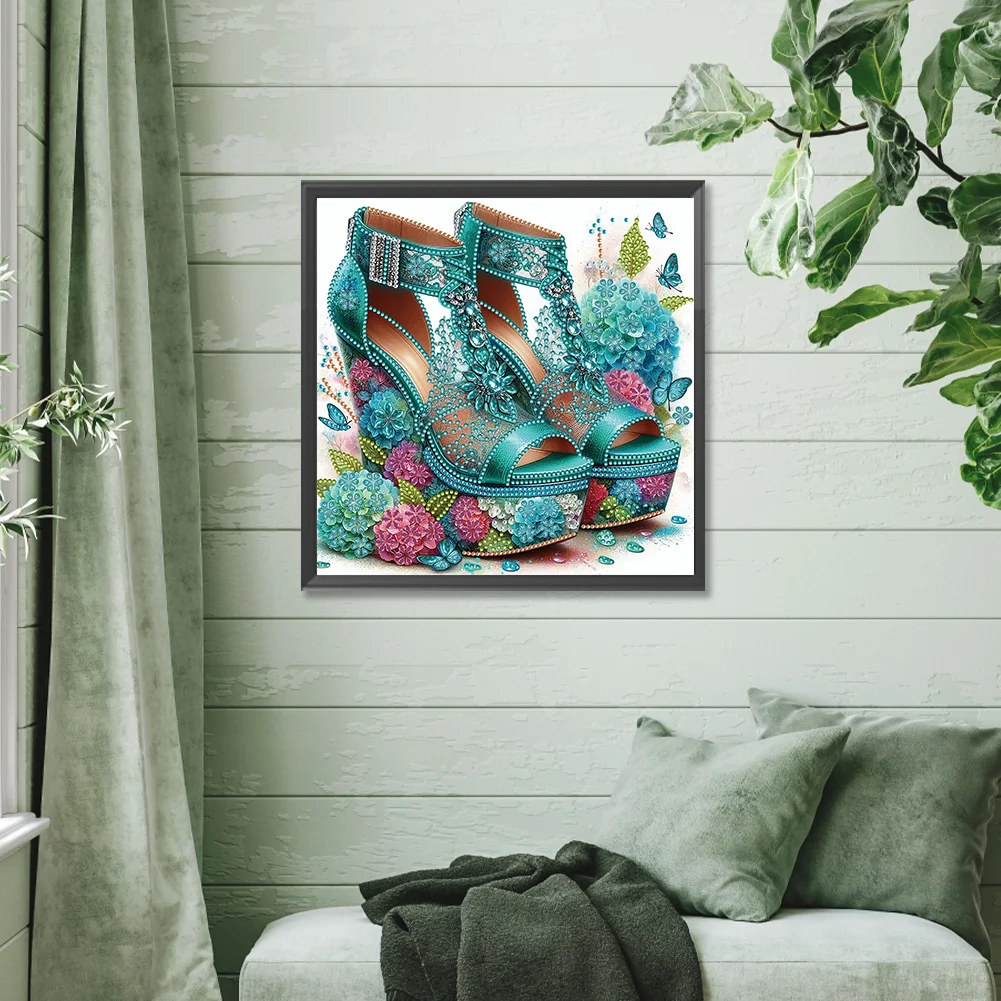 Diamond Painting - Partial Special Shaped Drill - High Heel(Canvas|30*30cm)