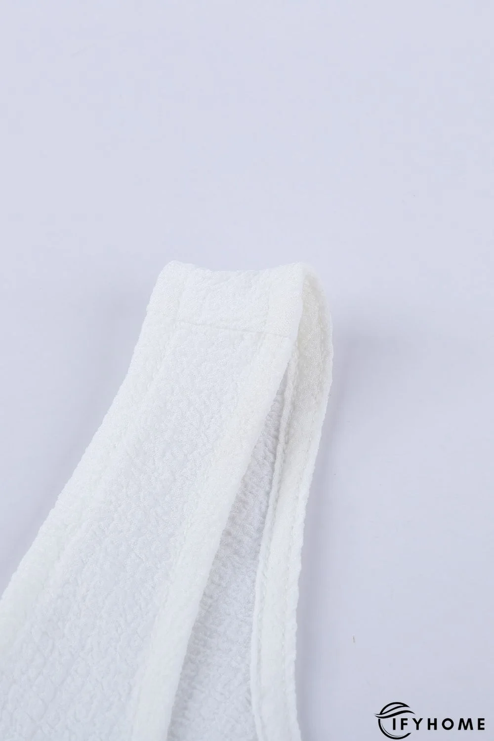 White Button Textured Tank Top | IFYHOME