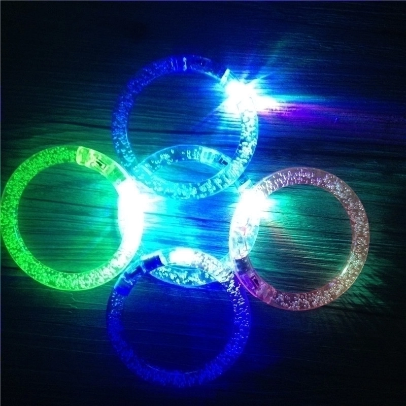 Luminous Bangle Acrylic Bangle Flash Colorful Bracelet Toy