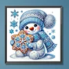 Snowman - Crystal Rhinestone Diamond Painting