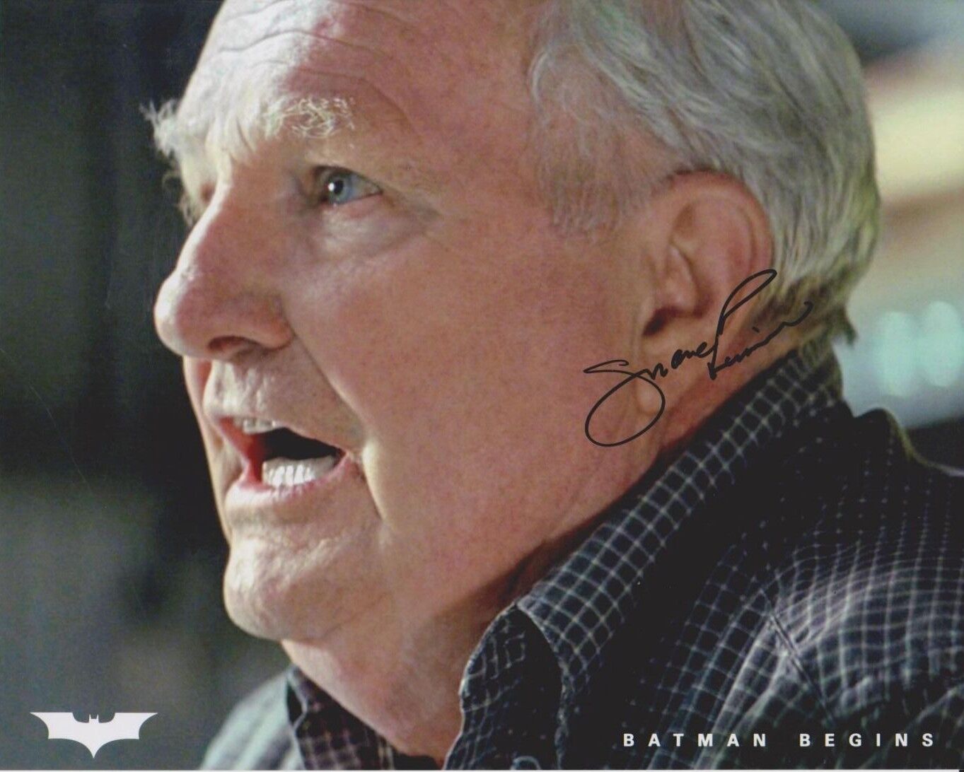 Shane Rimmer Signed 8x10 Photo Poster painting - BATMAN BEGINS - RARE!!! G217