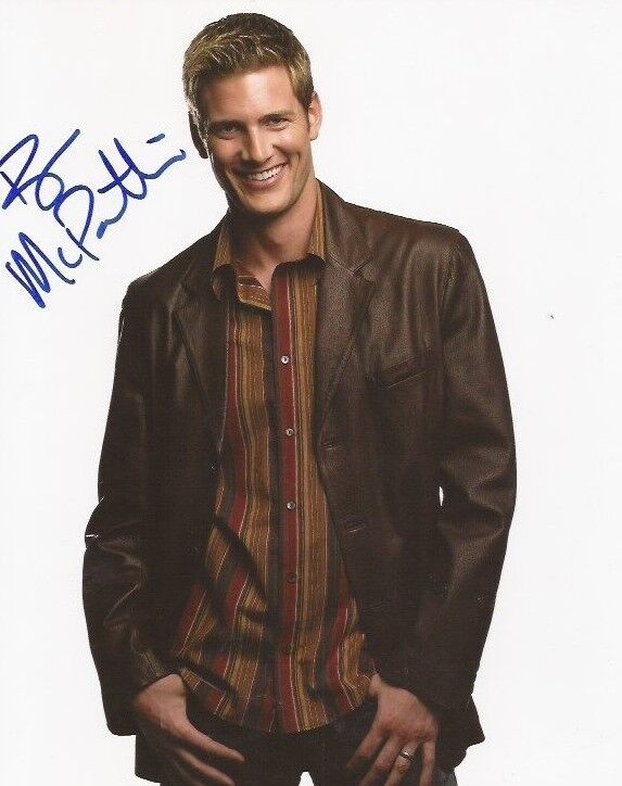 Ryan McPartlin signed Chuck 8x10 Photo Poster painting Devon Woodcomb Captain Awesome 5