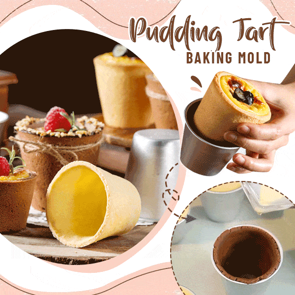 Pudding Tart Baking Mold (Bottom Removable)