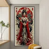 Beauty And The Dragon-11CT Stamped Cross Stitch 50*100cm/19.69*39.37in (Big Size)
