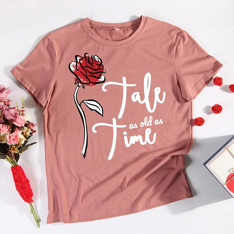 Tale As Old As Time T-Shirt-011438-Annaletters