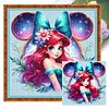 Ocean Ariel-11CT Stamped Cross Stitch 45*45cm tapestrymarket