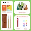 Potted Plant Coasters Crochet Kit with Step-By-Step Video Tutorials, Crochet Hooks for Adults