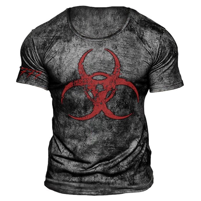 Fashion Retro T-shirt-Resident Evil