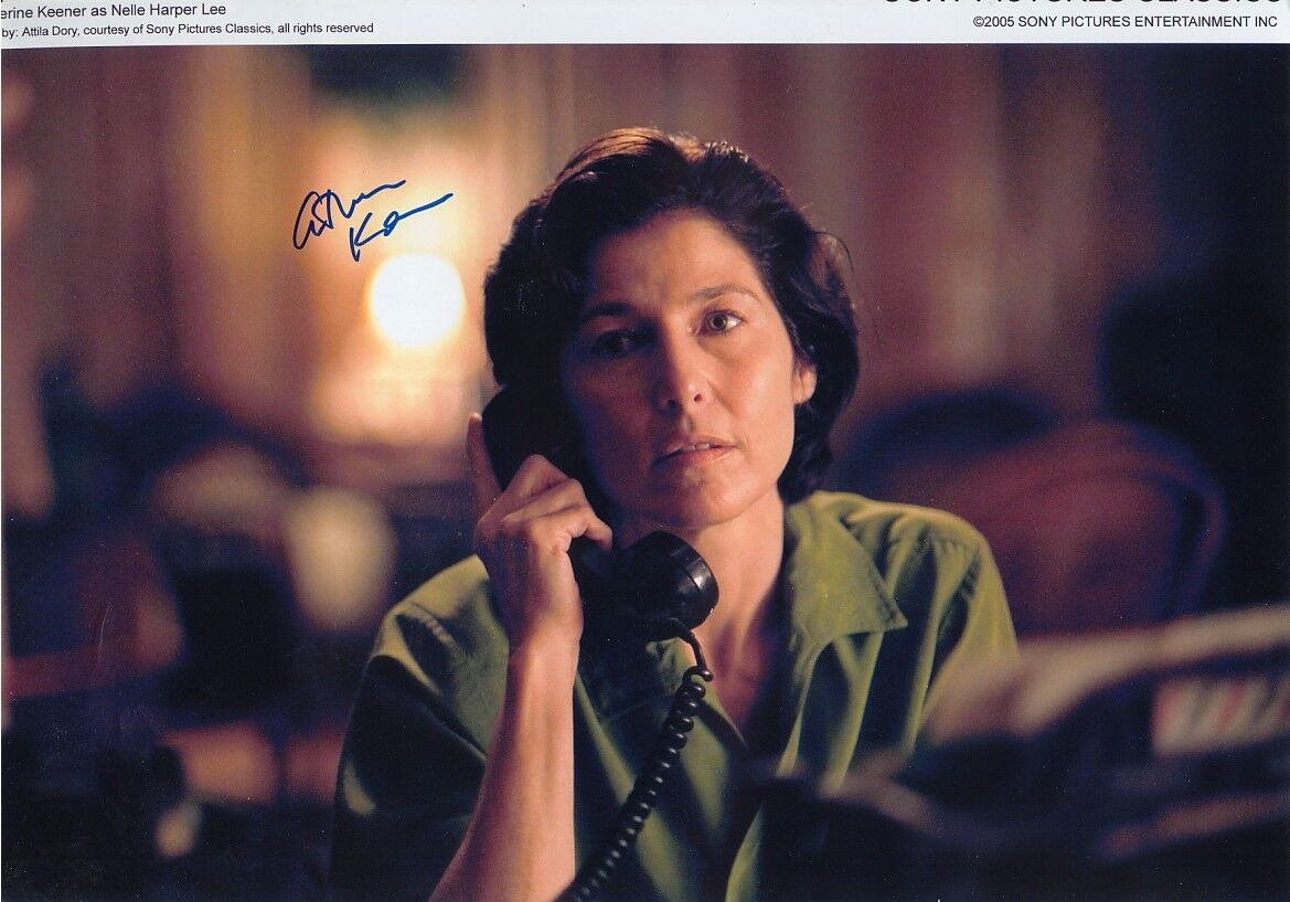 Catherine Keener genuine autograph Photo Poster painting 8x12