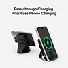 Modular Magnetic Phone Holder Power Bank Set, Foldable Stand and Portable Wireless Charger with Magnetic USB-C Cable