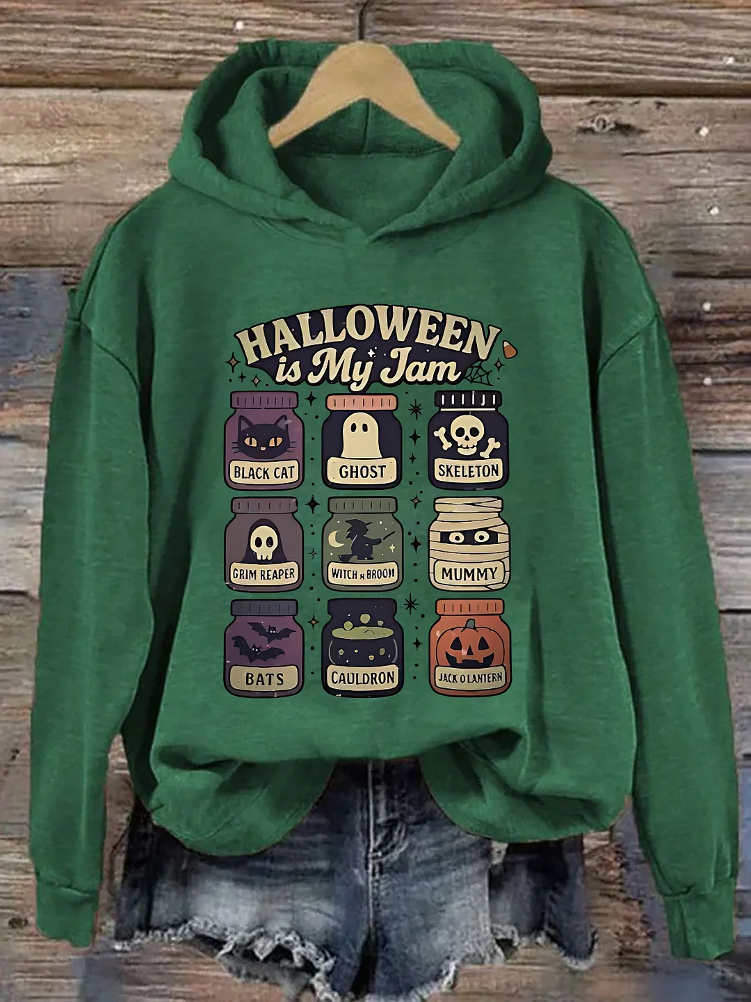 Halloween Jam Jars Hoodie