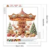 (US Local)4Pack Carousel-Crystal Rhinestone Diamond Painting(30x30cm)