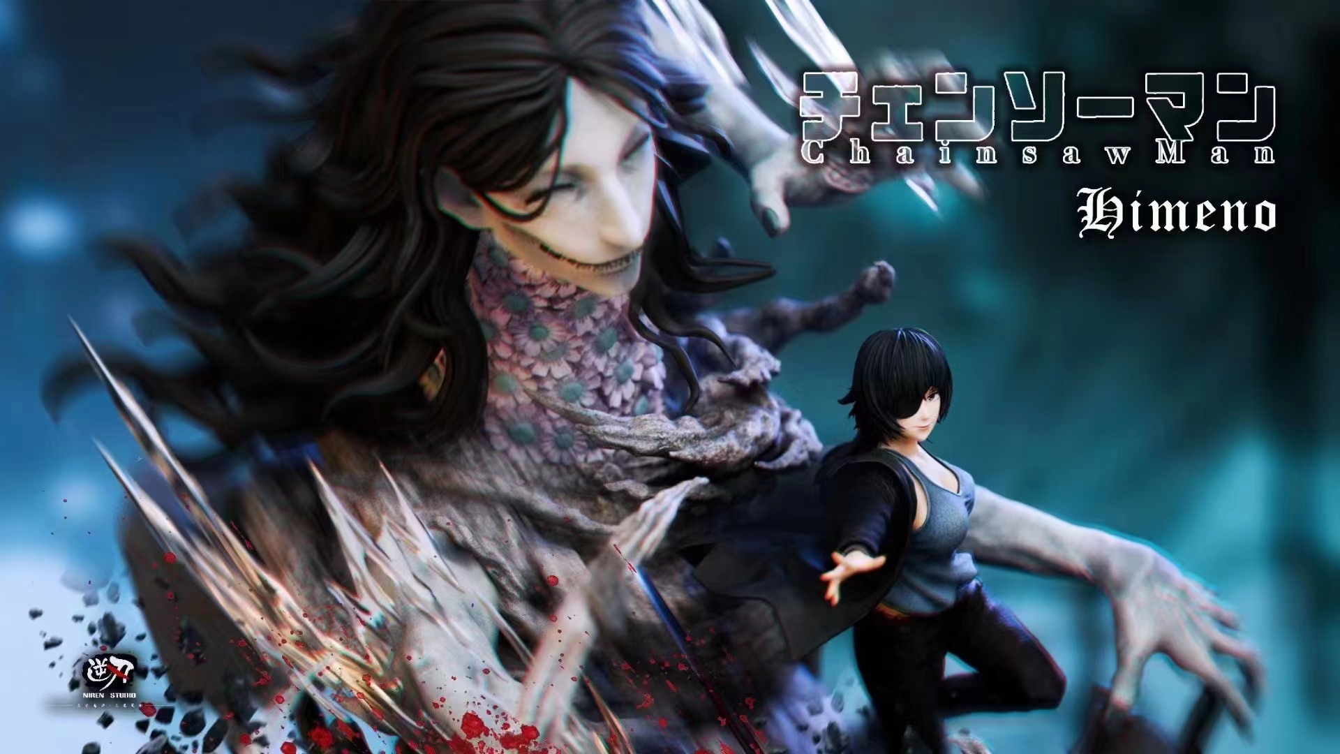 PRE-ORDER Ni Ren Studio - Chainsaw Man#2 Himeno Statue(GK)-