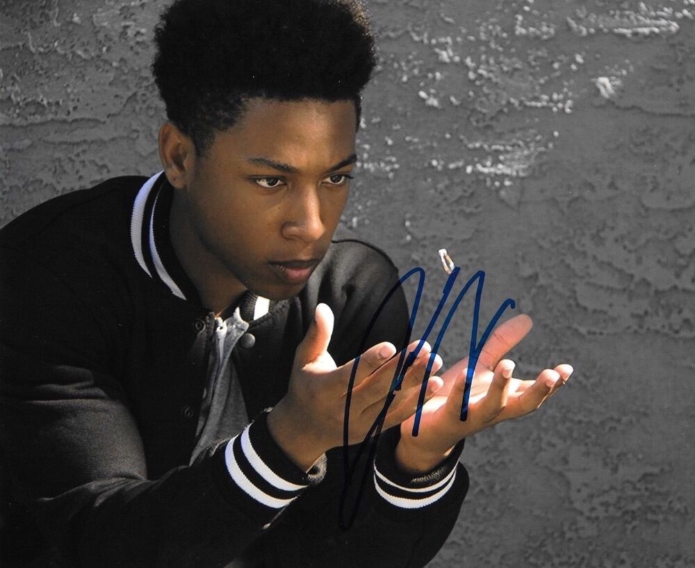 * JACOB LATIMORE * signed autographed  8x10 Photo Poster painting * SLEIGHT * 2