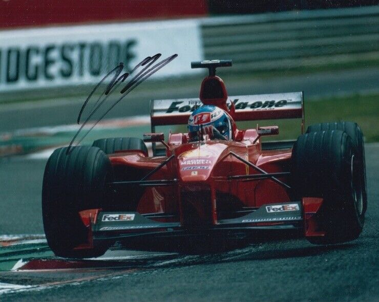 Mika Salo Hand Signed 10x8 Photo Poster painting Ferrari F1 Autograph