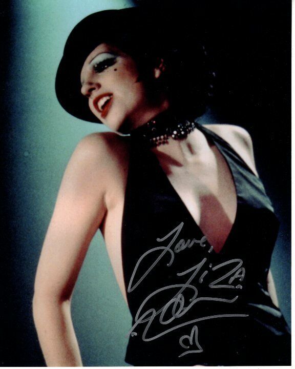 LIZA MINNELLI Signed Autographed CABARET SALLY BOWLES Photo Poster painting