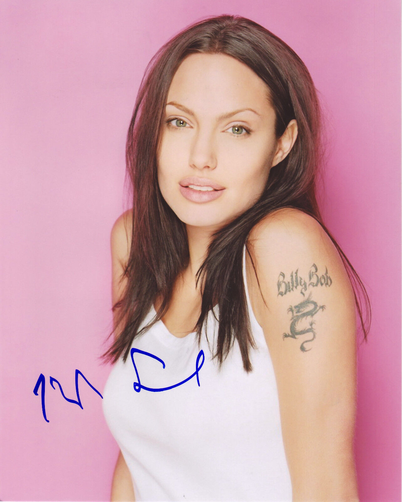 ANGELINA JOLIE AUTOGRAPH SIGNED PP Photo Poster painting POSTER 15