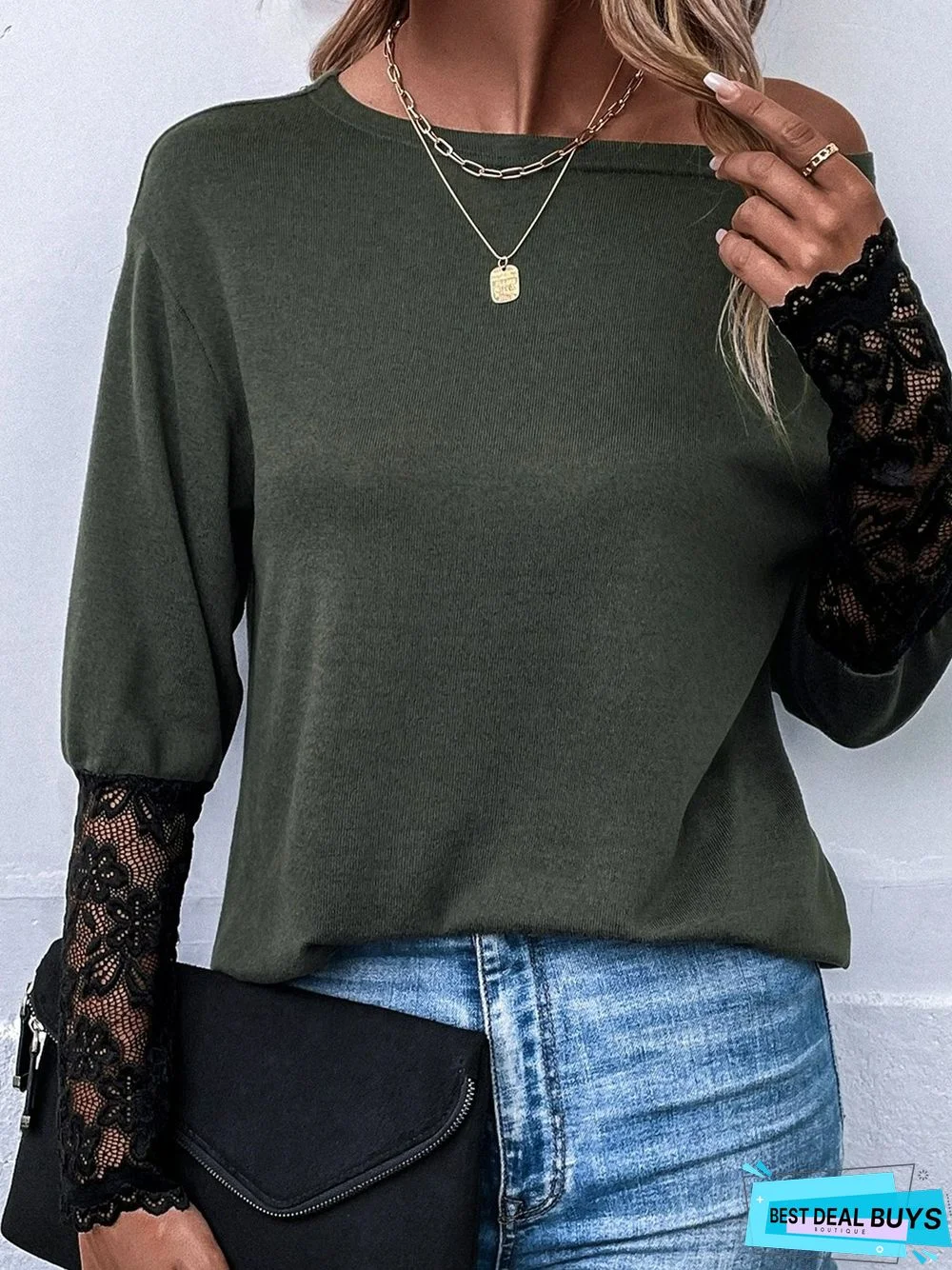 Casual Split Joint Loose T-Shirt