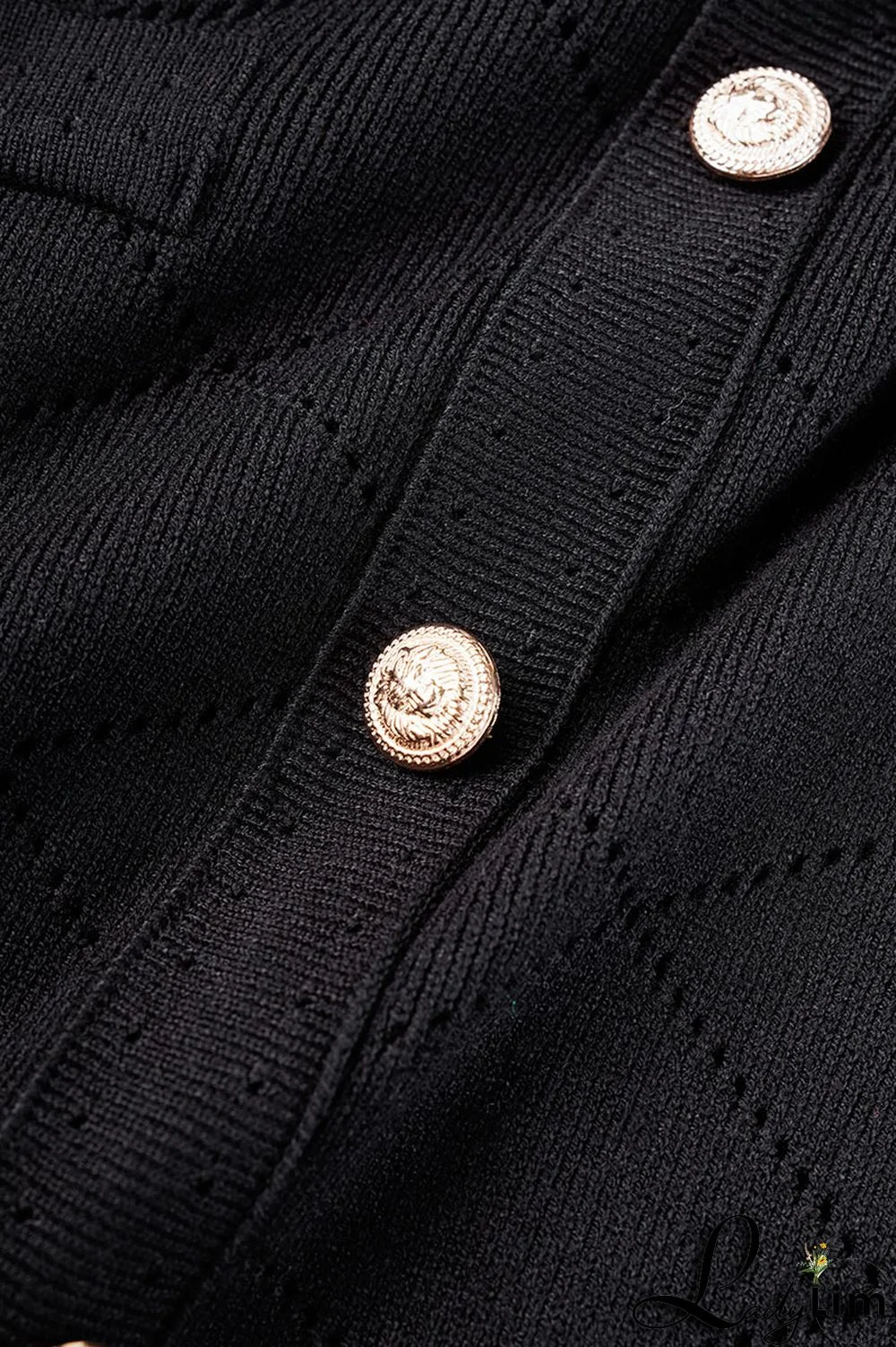 Black Casual Solid Patchwork V Neck Short Sleeve Dress