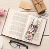 (US Only)3Pcs Dog DIY Diamond Painting Bookmarks for Book Lovers Mosaic Art Supplies