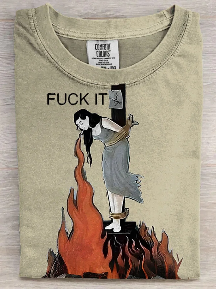 Teecade Teecade Teecade  Funny Fuck It T-shirt