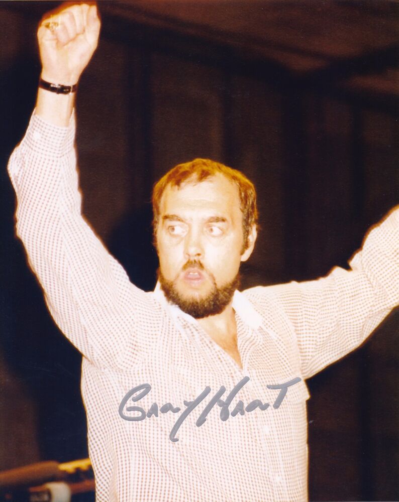 Gary Hart  autographed 8x10 #2 WCCW   Deceased