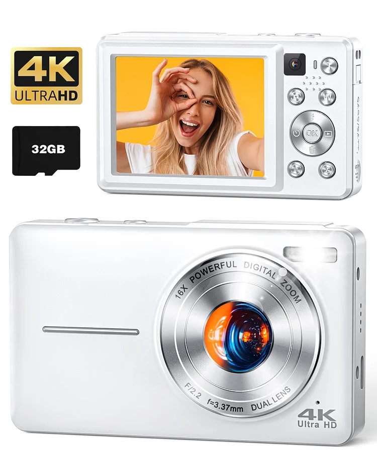 Zostuic 4K Digital（413）-White